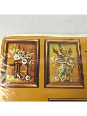 The Creative Circle #232 Antique Accents Needlework Kit 1983